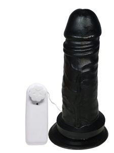 Prótese Vibrador Com Ventosa 14,5 X 4,0cm Prazer E Cia