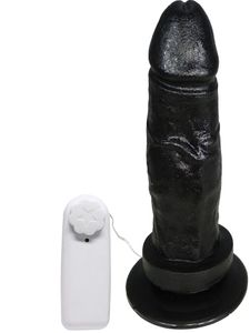 Prótese Com Vibrador E Ventosa 14,0 X 3,9cm Prazer E Cia