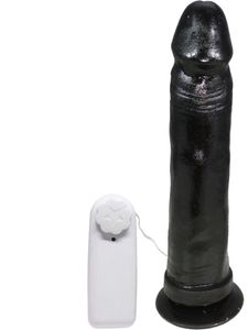 Prótese Vibrador Com Ventosa 20,2 X 4,5cm Prazer E Cia