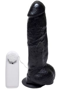 Prótese Vibrador Com Ventosa 24,0x5,6 Cm Prazer E Cia 