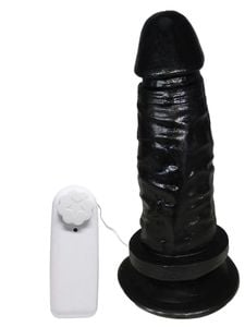 Prótese Vibrador Com Ventosa 15,0 X 4,0cm Prazer E Cia