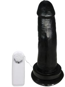Prótese Vibrador Com Ventosa 15,5 X 3,5cm Prazer E Cia