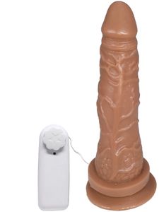 Prótese Vibrador Com Ventosa 15,5 X 3,5cm Prazer E Cia