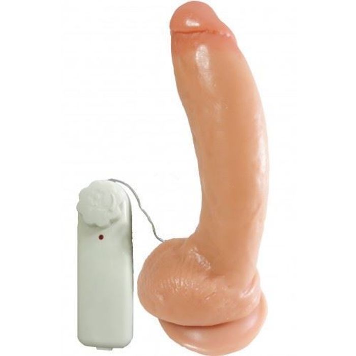 Prótese Vibrador 18,5 X 4 Cm Prazer E Cia 