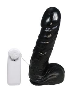 Prótese Vibrador Com Ventosa 21cm X 4,7 Cm Prazer E Cia 
