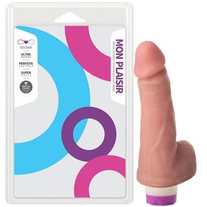 Prótese Vibrador Interno 15,5 X 3,7cm Soulsex