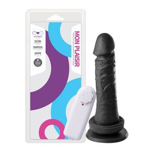 Prótese Vibrador Externo Ventosa 17 X 3,5cm Soulsex