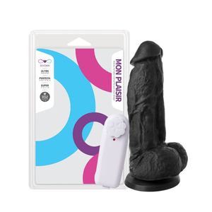 Prótese Vibrador Externo Ventosa 18 X 4,5cm Soulsex