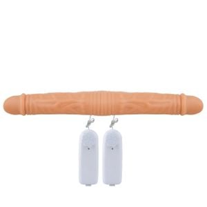 Prótese Dupla Com Vibrador 43,7 X 5 Cm Sexy Fantasy 