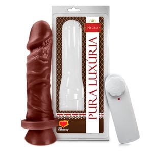 Prótese Vibrador Externo Ventosa 15,3 X 4cm Sexy Fantasy 