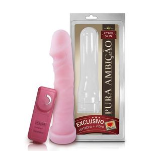 Prótese Vibrador Vértebra Em Cyber 18 X 5cm Sexy Fantasy