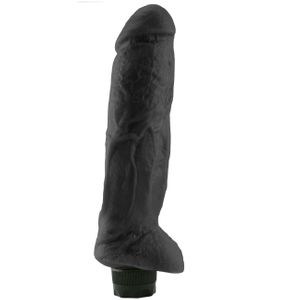 Prótese Vibrador Interno Com Escroto 22 X 5,2cm Sexy Fantasy 