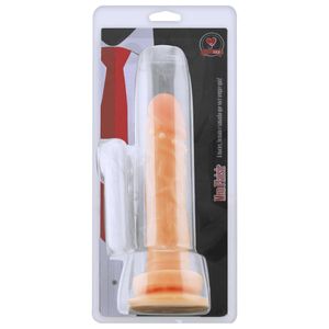 Prótese Com Vibro E Ventosa 16,5 X 3,5cm Soulsex