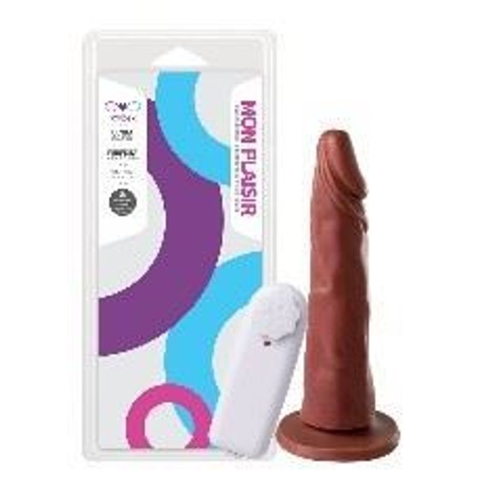 Prótese Vibrador Externo Ventosa 17 X 3,5cm Soulsex