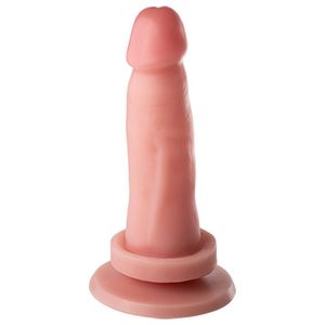 Prótese Maciça Realística Com Ventosa 13,5 X 3,5cm Soulsex