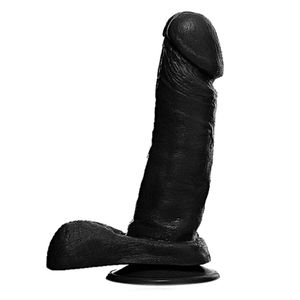 Prótese Maciça Realística Com Ventosa 17,5 X 3,5cm Soulsex