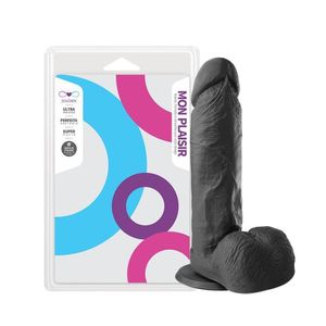 Prótese Maciça Realística Com Ventosa 19 X 4,5cm Soulsex