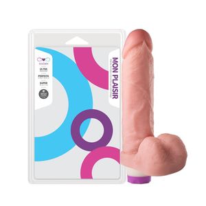Prótese Vibrador Interno 19 X 4,5cm Soulsex