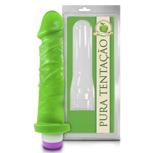 Prótese Vibrador Interno Aromático 18 X 4,4cm Sexy Fantasy 