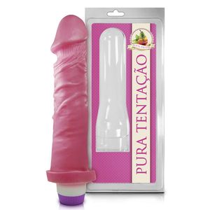 Prótese Vibrador Interno Aromático 18 X 4,4cm Sexy Fantasy 