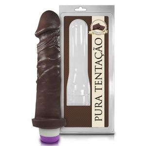 Prótese Vibrador Interno Aromático 18 X 4,4cm Sexy Fantasy 