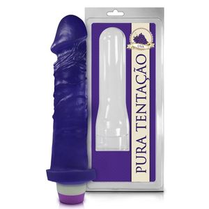 Prótese Vibrador Interno Aromático 18 X 4,4cm Sexy Fantasy 