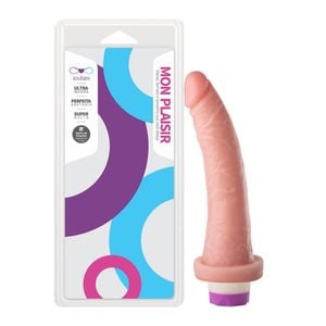 Prótese Vibrador Interno 17,5x 3,5cm Soulsex