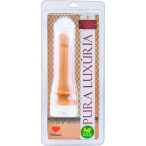 Prótese Vibrador Com Ventosa  13 X 4,2cm Sexy Fantasy