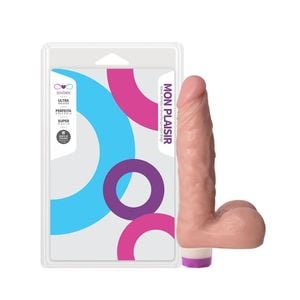 Prótese Vibrador Interno 18 X 4cm Soulsex