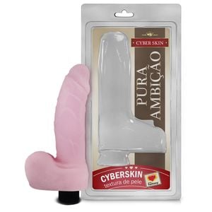 Prótese Vibrador Cyber 13 X 3.5cm Sexy Fantasy