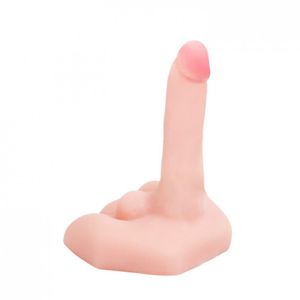 Prótese Vibrador Cyberskin Com Base Mr Big Sexy Import
