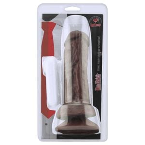 Prótese Com Vibro E Ventosa 18 X 4,5 Cm Soulsex