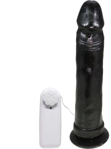 Prótese Vibrador Com Ventosa 18,9 X 3,9cm Prazer E Cia