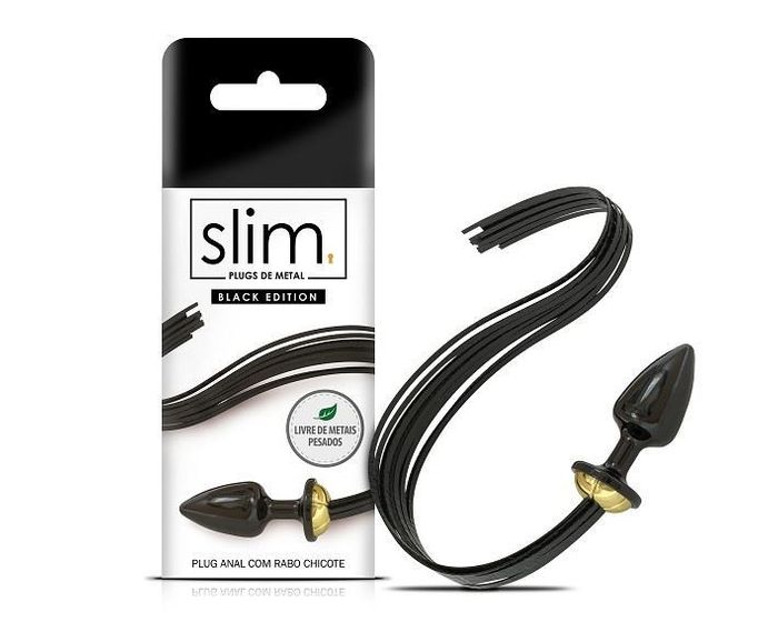 Plug Slim Chicote Cm Sexy Fantasy