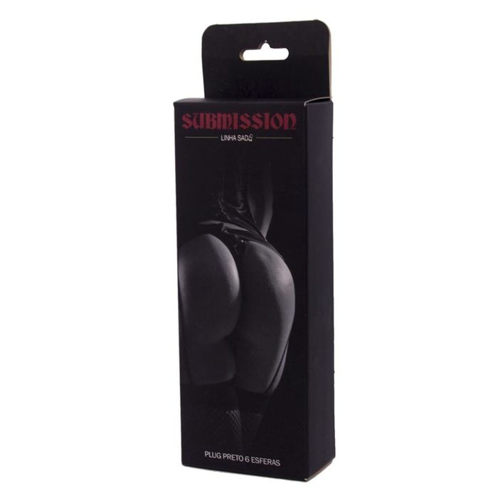 Plug 06 Esferas Black Submission Sexy Fantasy