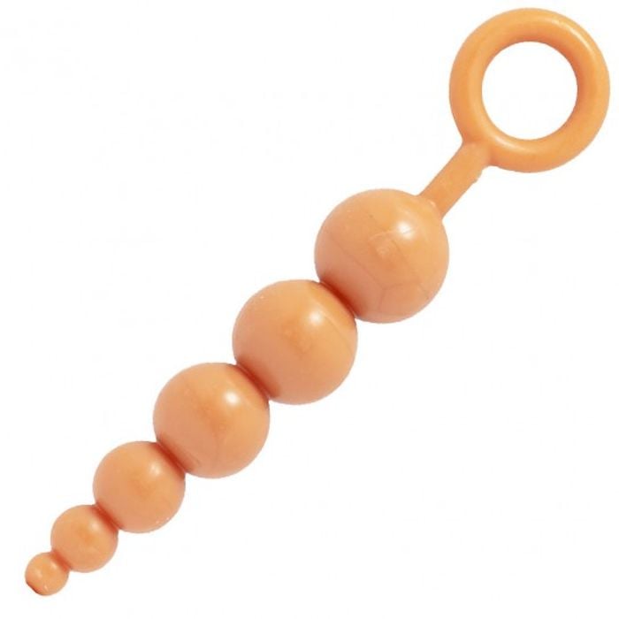 Plug Anal 6 Balls 11,5 X 2,5 Cm Hot Flowers