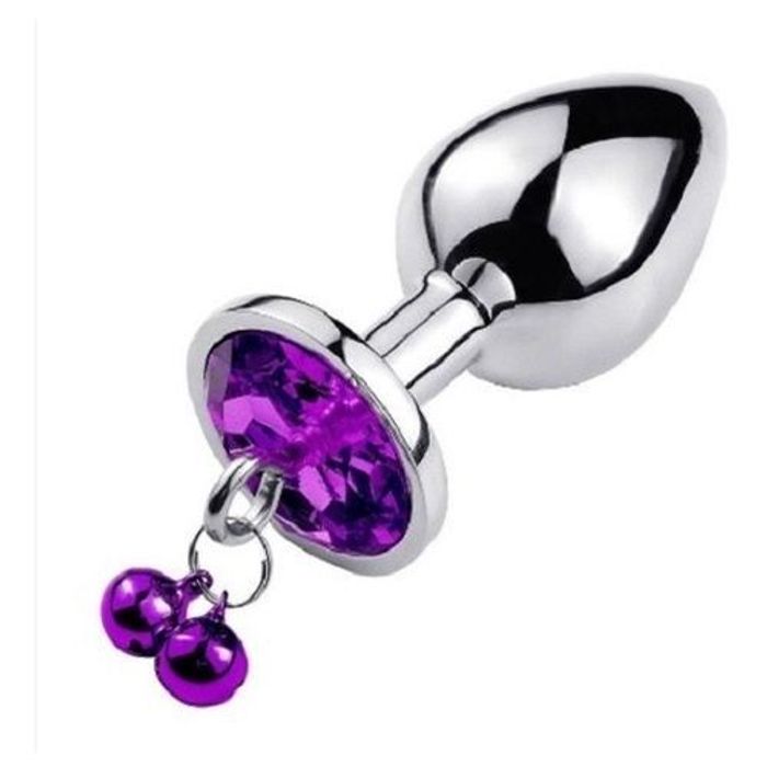 Plug Em Aço Com Sino Sexy Import