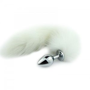 Plug Anal P Em Metal 40cm Com Calda