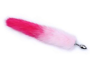 Plug Anal P Em Metal 40cm Com Calda