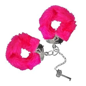 Algema Em Metal Com Pelúcia Sexy Fantasy