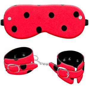 Kit Algema Bracelete E Venda Luxo Bichos Dominatrixxx