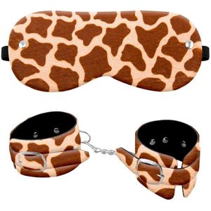 Kit Algema Bracelete E Venda Luxo Bichos Dominatrixxx