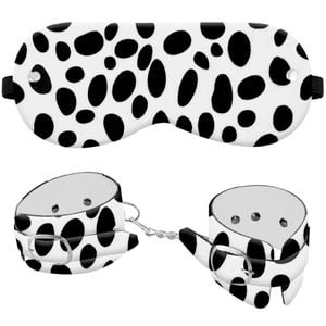 Kit Algema Bracelete E Venda Luxo Bichos Dominatrixxx