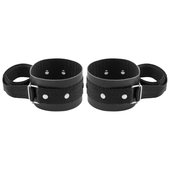 Tornozeleiras Com Regulador E Tiras 80cm Dominatrixxx