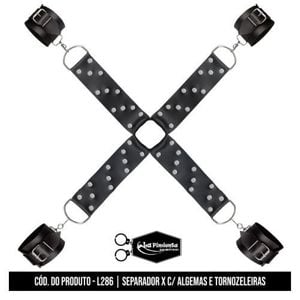 Sepadador X Com Algemas La Pimneta
