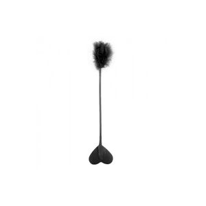 Chibata Coração  40cm Com Plumas Dominatrixxx