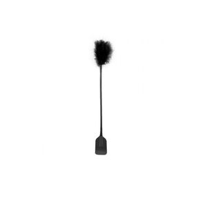 Chibata Retangular 40cm Com Plumas Dominatrixxx