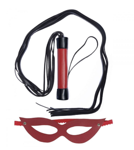 Kit Mascara Com Chicote 80cm Liso Dominatrixxx