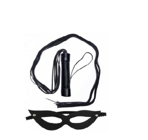 Kit Mascara Com Chicote 80cm Liso Dominatrixxx