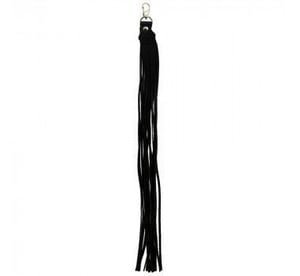 Chicote Chaveiro Preto Tiras 40cm Dominatrixxx